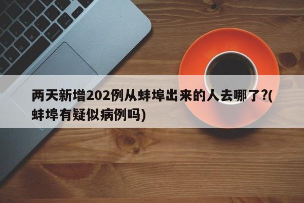两天新增202例从蚌埠出来的人去哪了?(蚌埠有疑似病例吗)